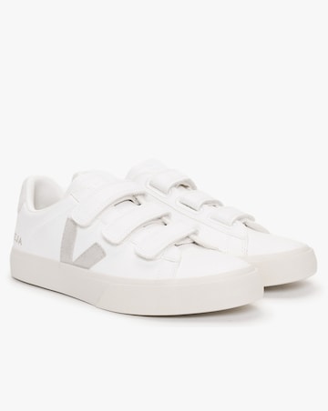 Veja Recife Logo Chromefree Leather Extra White Natural Trainers