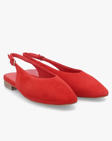Radley Chiltern Grove Flame Suede Flat Sling Backs Standard Fit