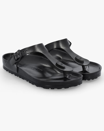 Birkenstock Gizeh EVA Black Toe Post Sandals Standard Fit