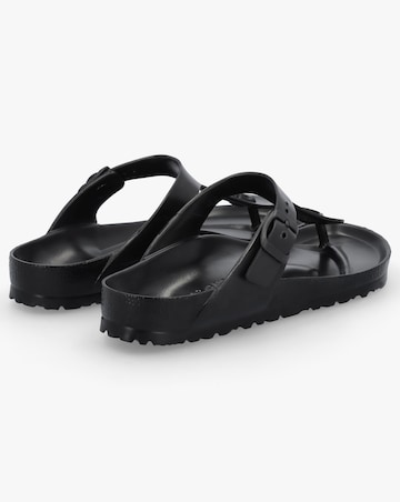 Birkenstock Gizeh EVA Black Toe Post Sandals Standard Fit