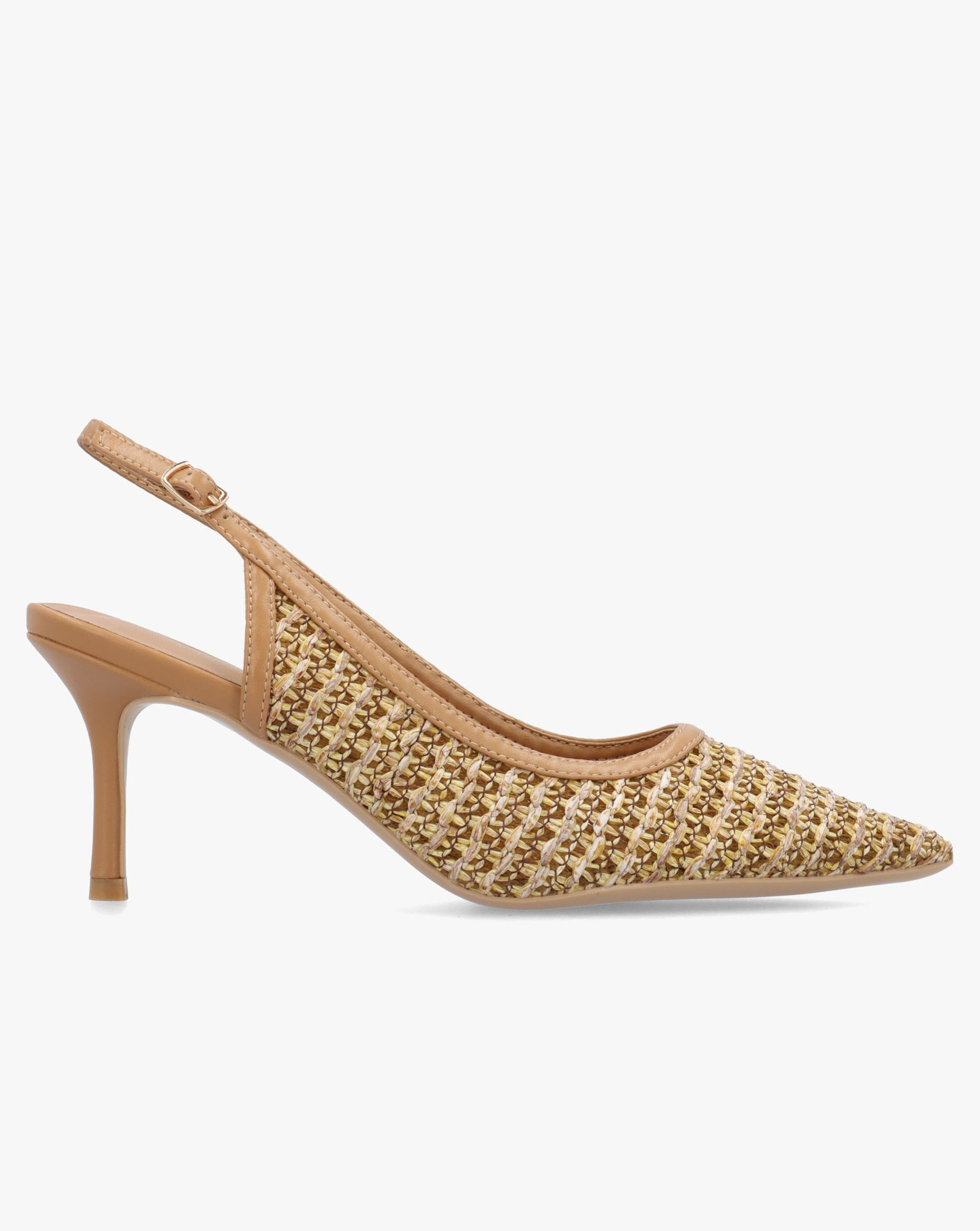 New In - Daniel Rachel Woven Court Shoes