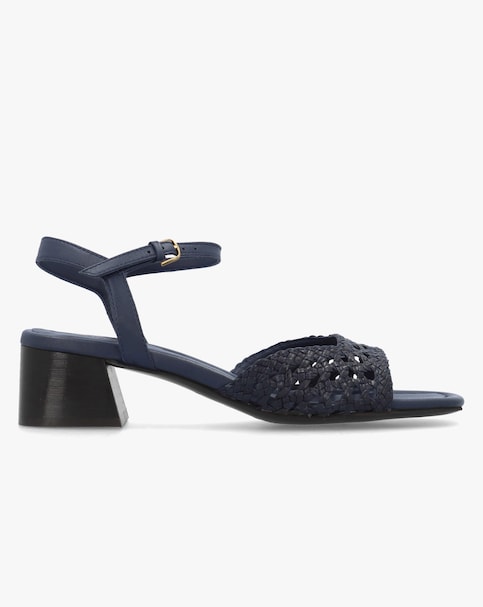 Radley The Camden Naval Leather Woven Low Heel Sandals Standard Fit