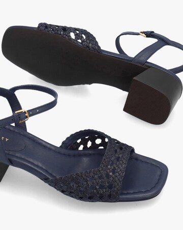 Radley The Camden Naval Leather Woven Low Heel Sandals Standard Fit