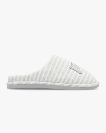 Radley Hadley Jersey Stripe Grey Mule Slippers Standard Fit