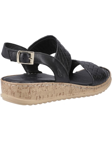 Hush Puppies Ebony Woven Sandal