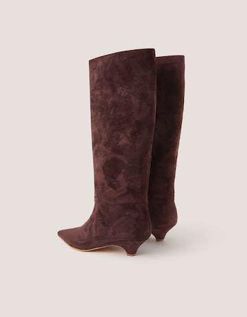 Monsoon Isha Faux Suede Heeled Boots