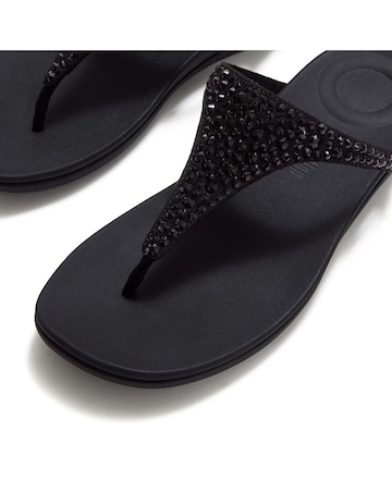 Fitflop Solay Mixed-Crystal Toe Post Sandal