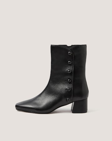 Monsoon Hettie Leather Ankle Boots