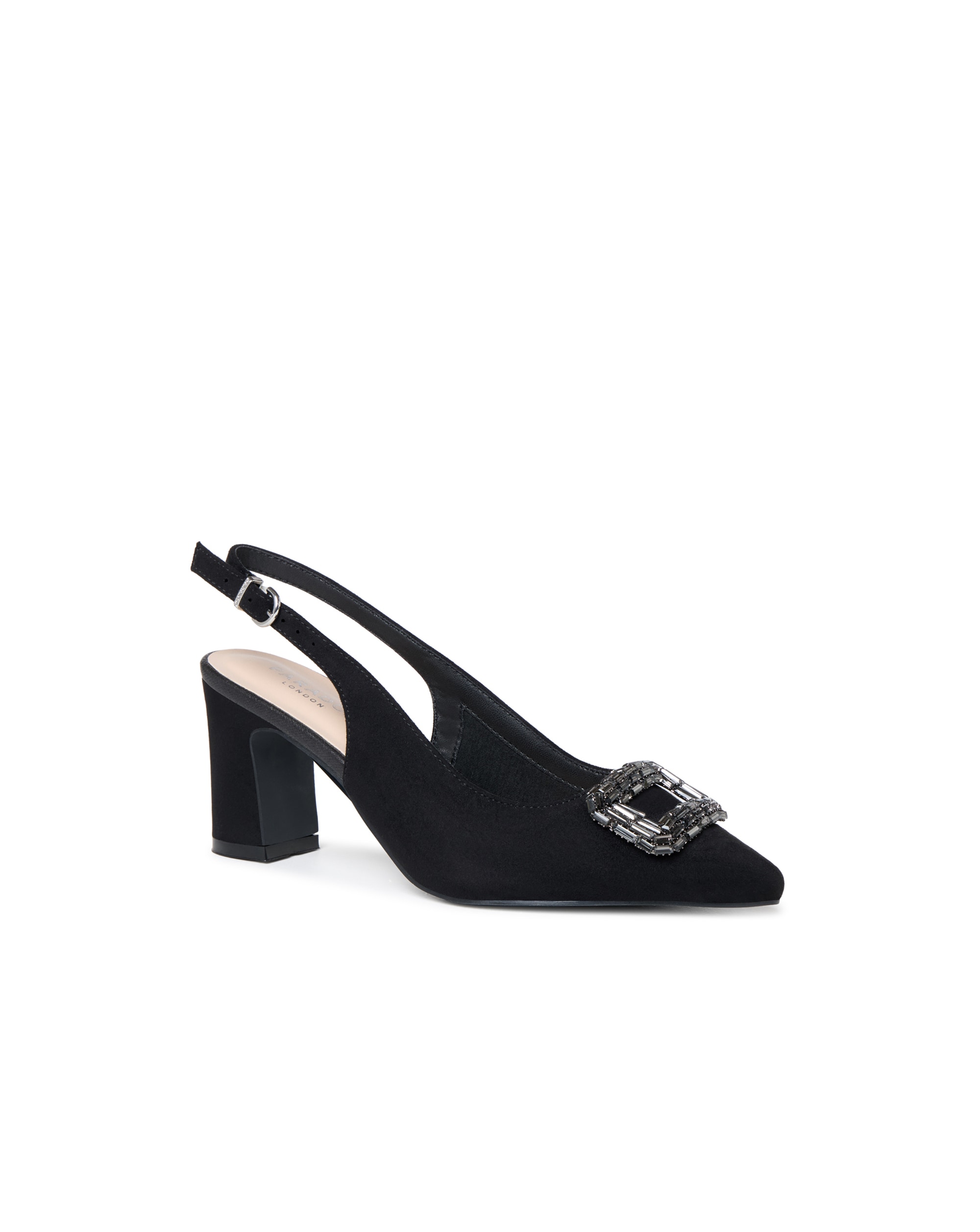 Paradox London Gabriella Wide E Fit Slingback Shoes