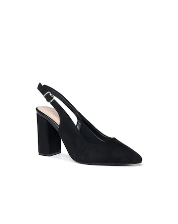 Paradox London Graziana Wide E Fit Slingback Shoes