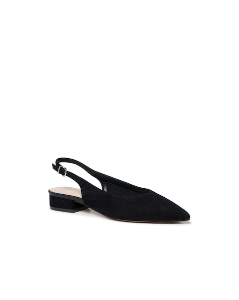 Paradox London Karissa Block Heel Slingback Shoes