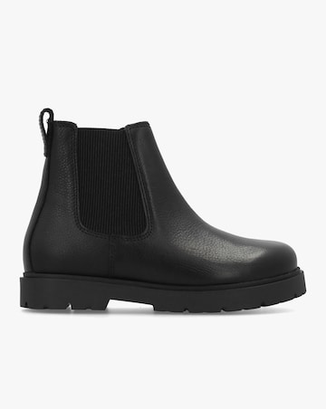 Birkenstock Highwood Black Leather Chelsea Boots Standard Fit
