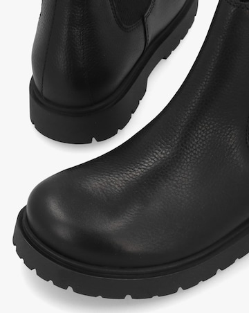 Birkenstock Highwood Black Leather Chelsea Boots Standard Fit