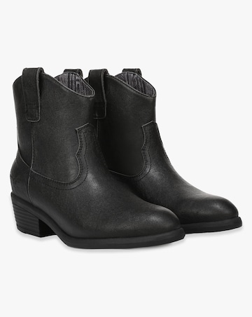 Blowfish Southwest Black Western Boots Standard Fit (D)