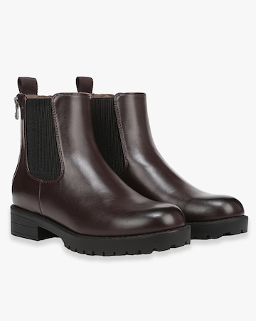Blowfish Dover Burgundy Chelsea Boots Standard Fit (D)