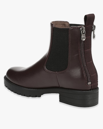 Blowfish Dover Burgundy Chelsea Boots Standard Fit (D)