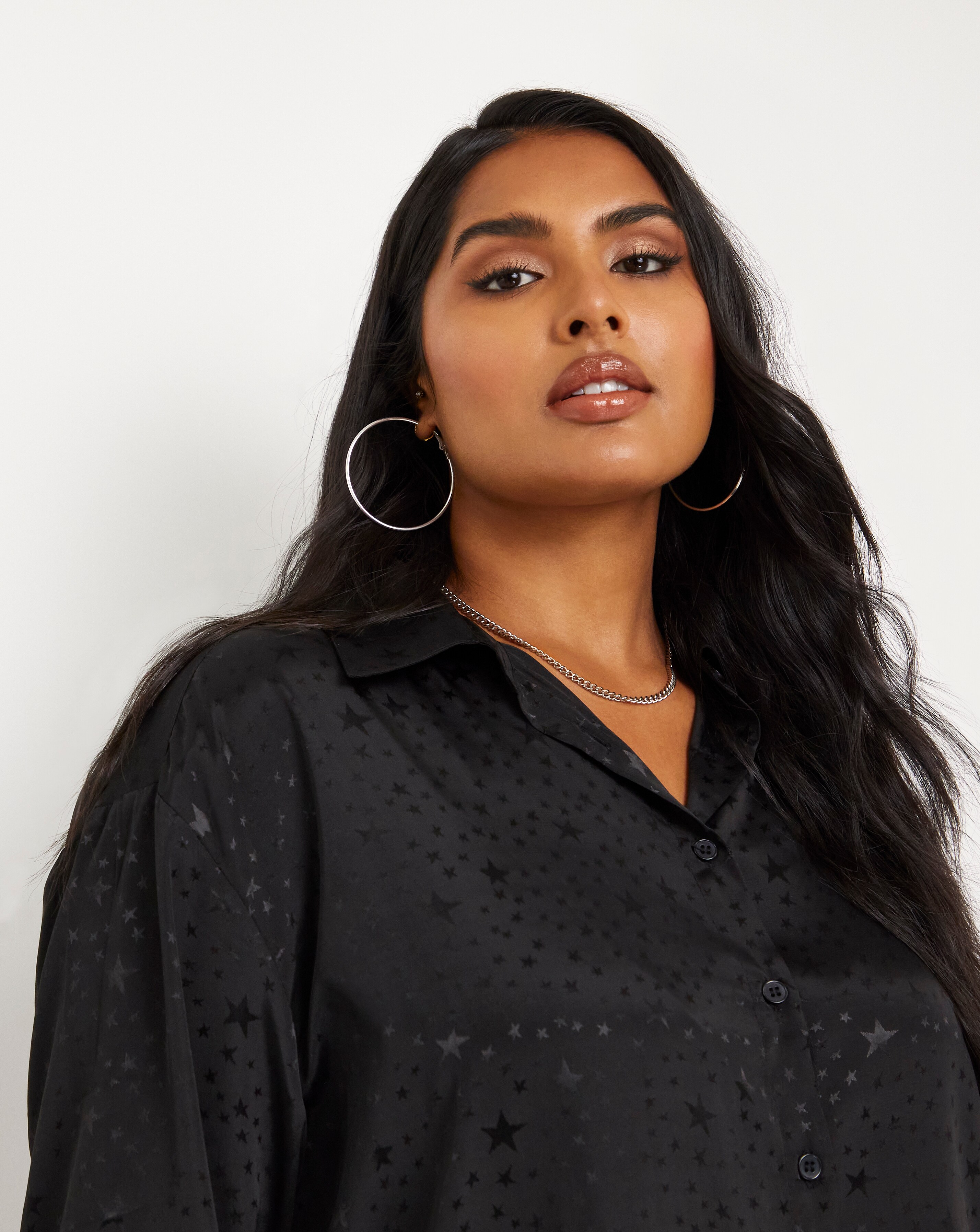 cheap oversized button down shirt