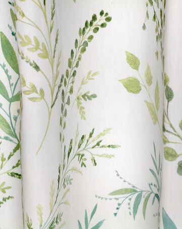 Fusion Fernworthy Printed Eyelet Curtains