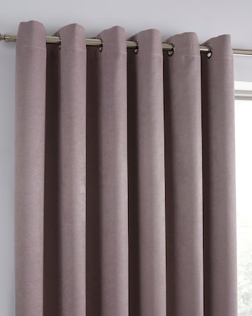 Fusion Strata Light Filtering Eyelet Curtains