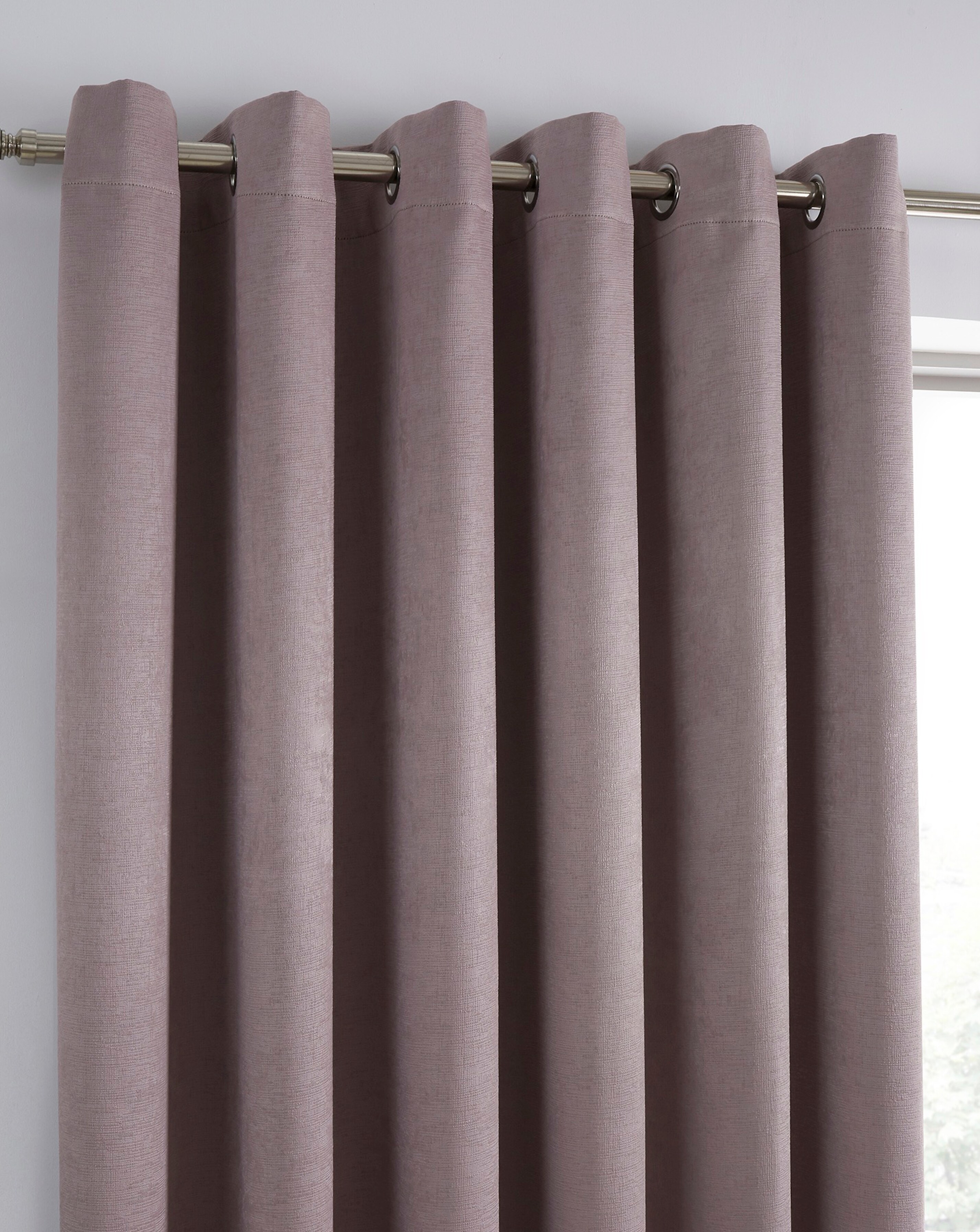 Fusion Strata Light Filtering Eyelet Curtains