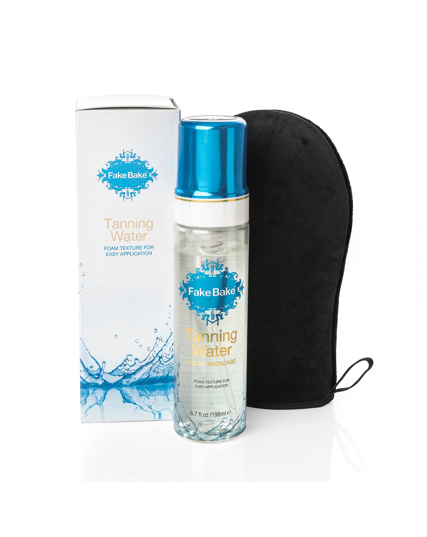 Fake Bake Tanning Water & Mitt 198ml Simply Be