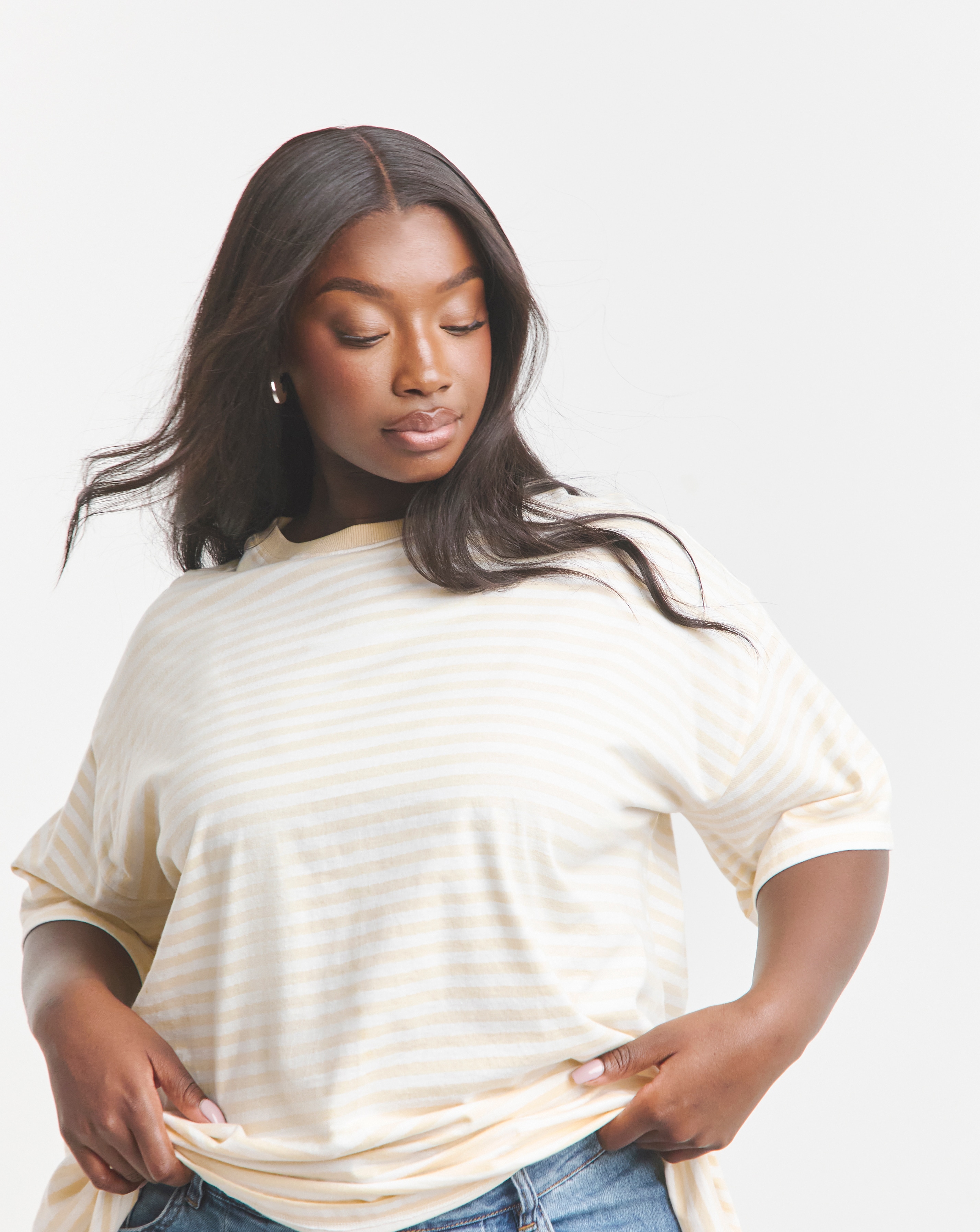 SBE Oversized Slouchy Crew Neck T-Shirt