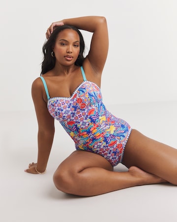 Figleaves FRIDA Underwired bandeau swimsuit