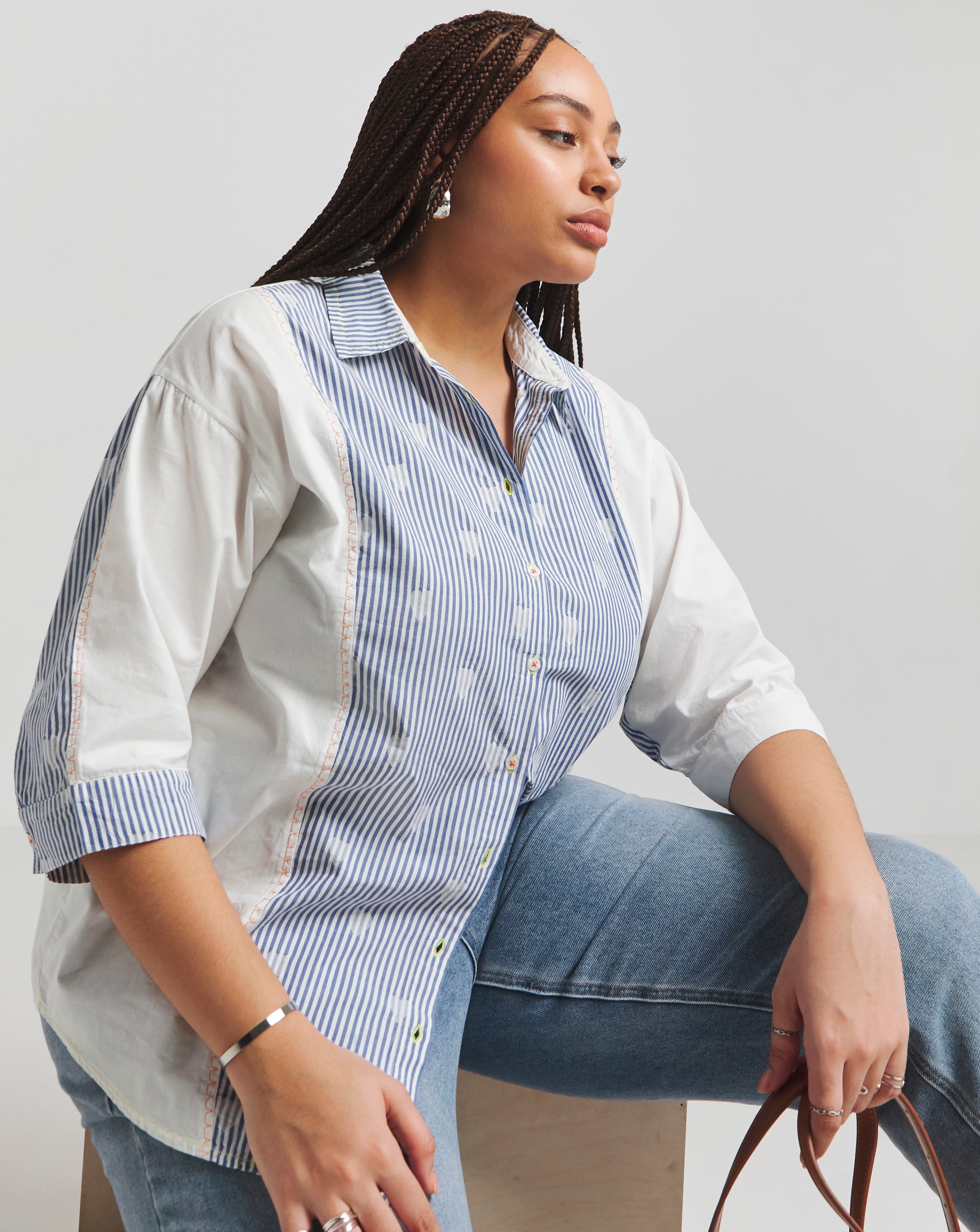 Joe Browns Cotton Stripe Shirt