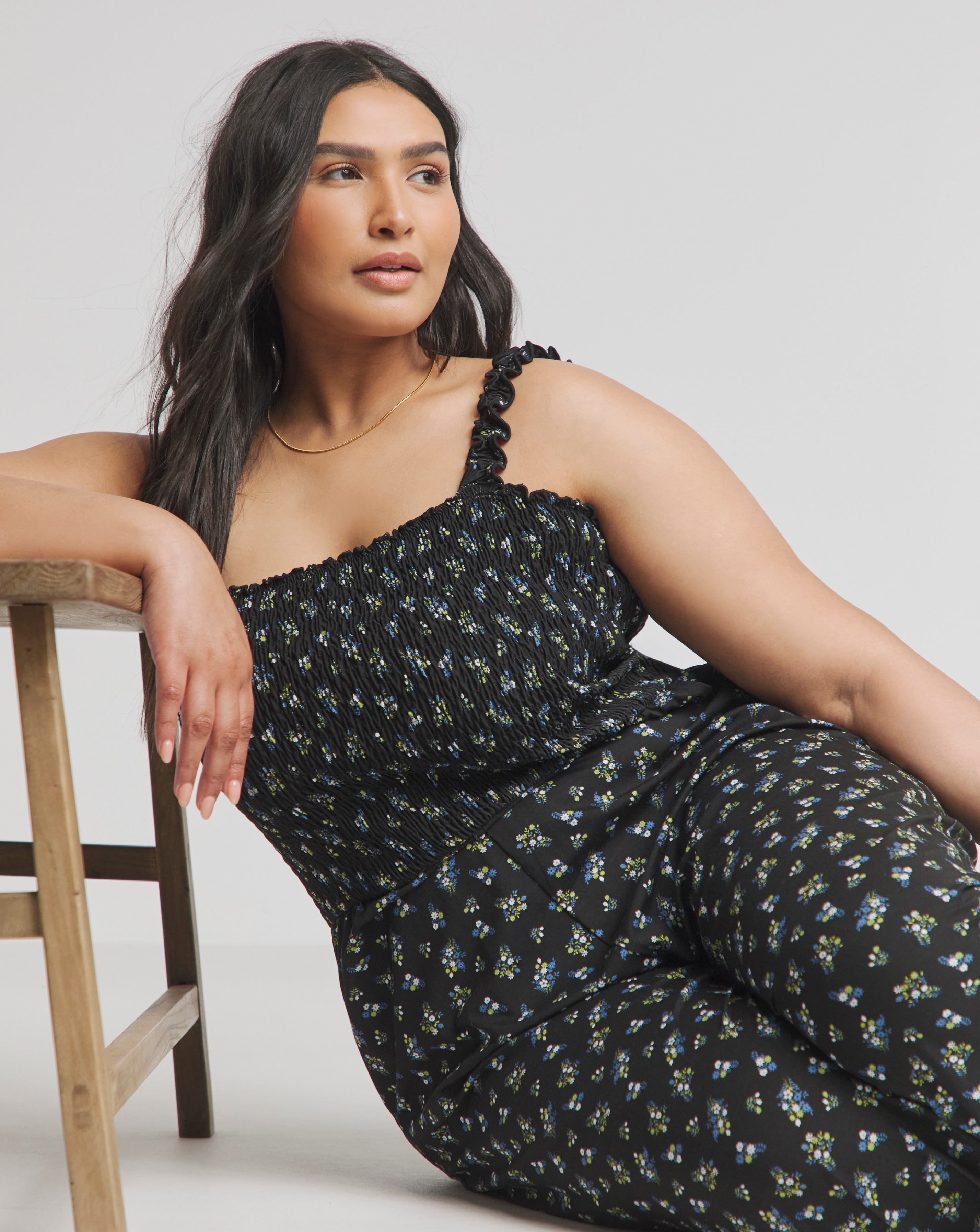 Joe Browns Floral Jersey Jumpsuit