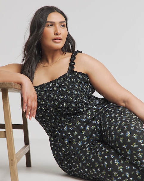 Joe Browns Floral Jersey Jumpsuit