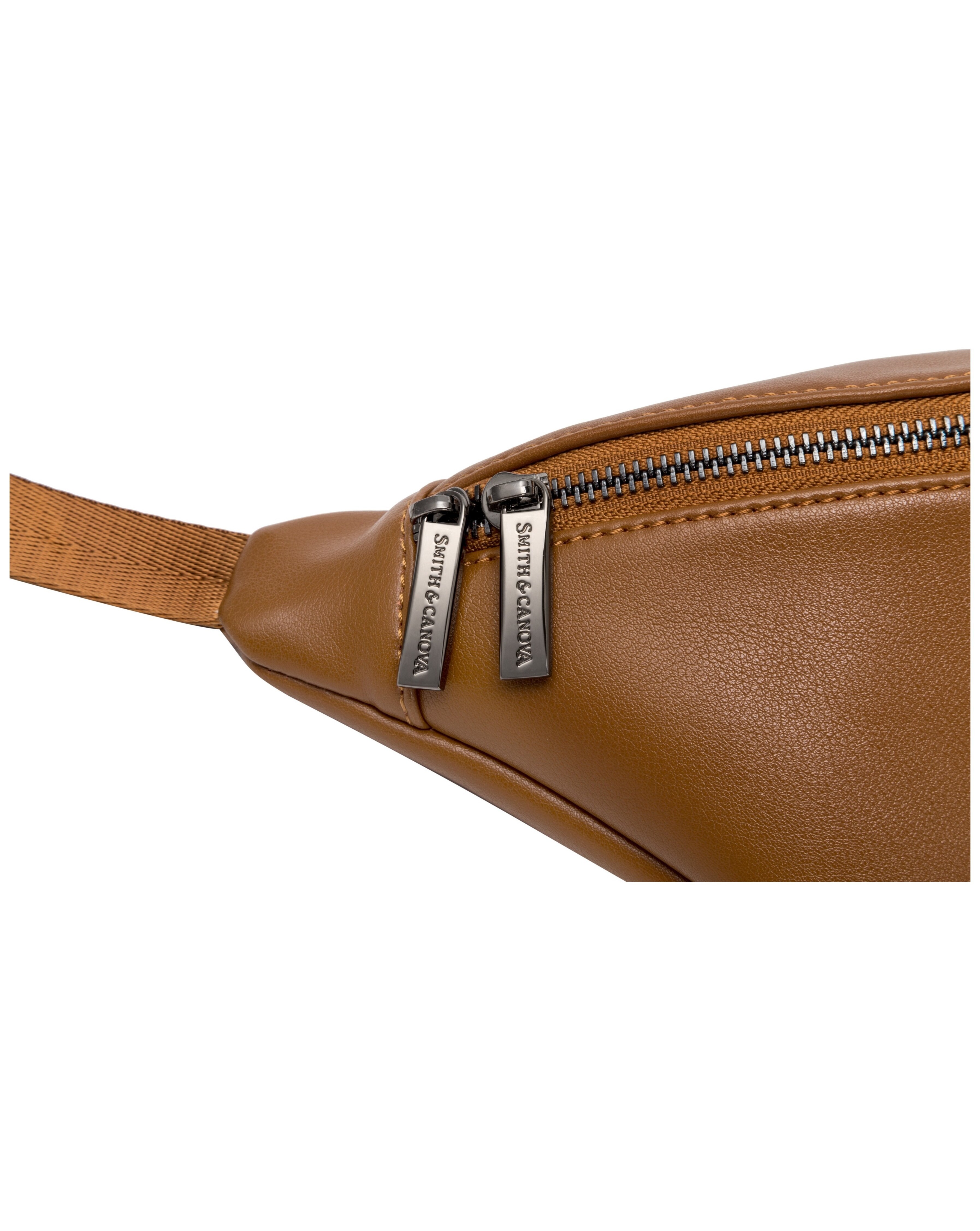 Smith Canova Smooth Leather Zip Around Bum Bag Simply Be