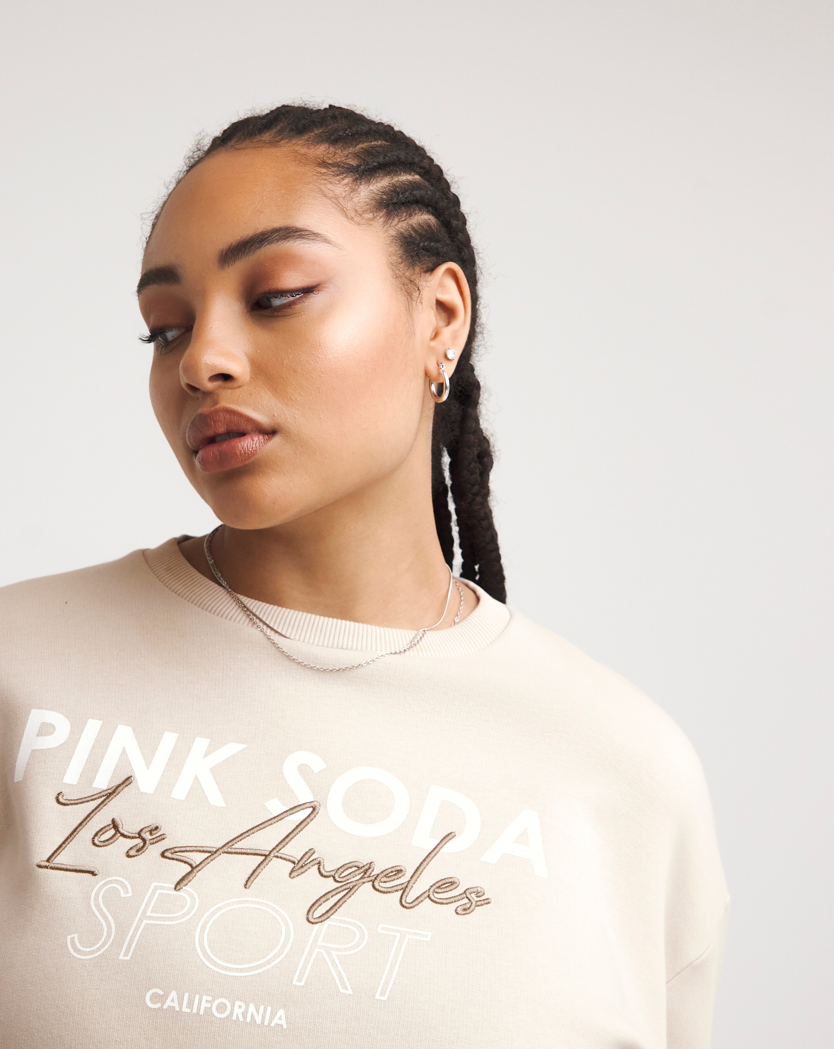 Pink Soda Naoma Sweatshirt Simply Be