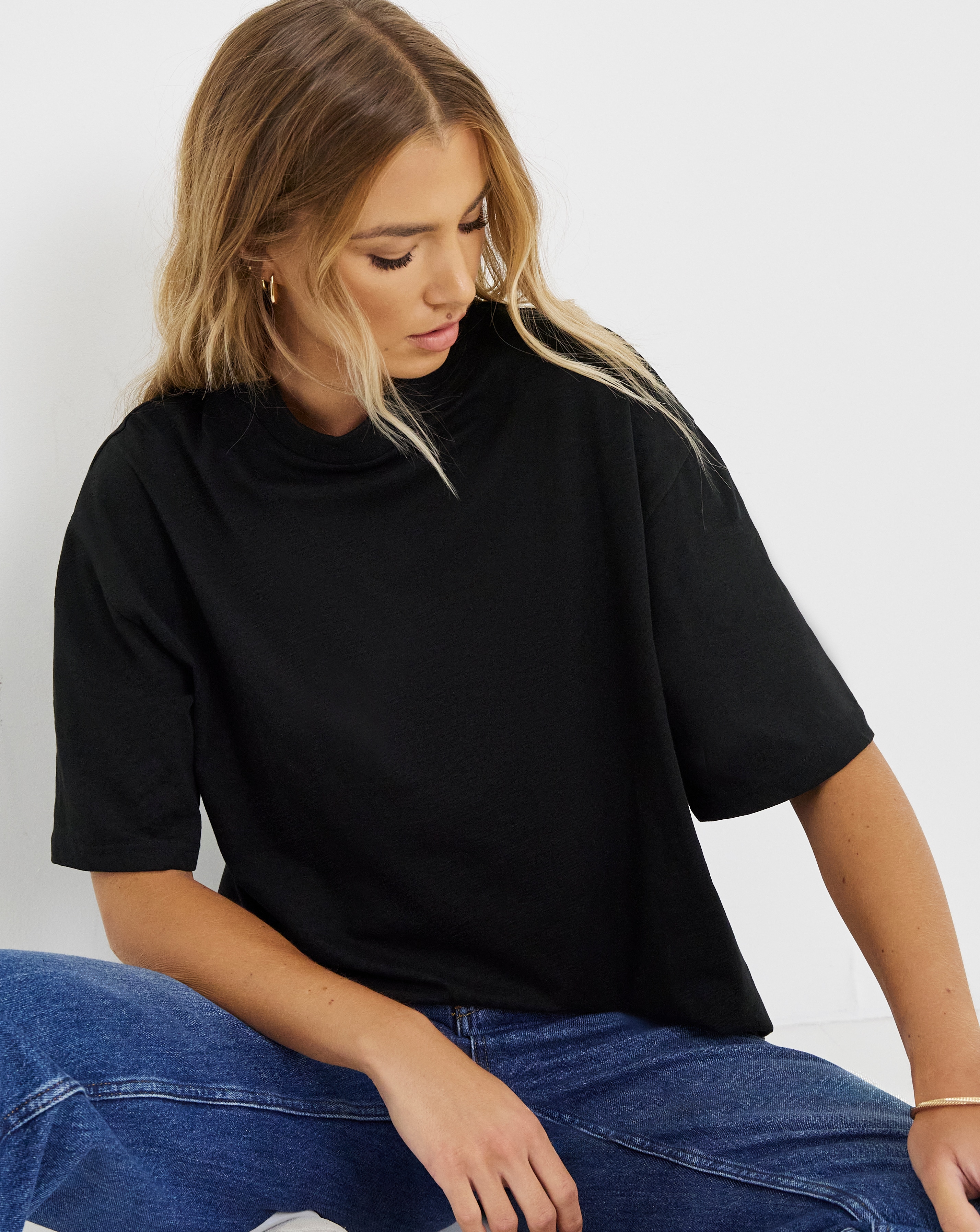 High Neck T-Shirt