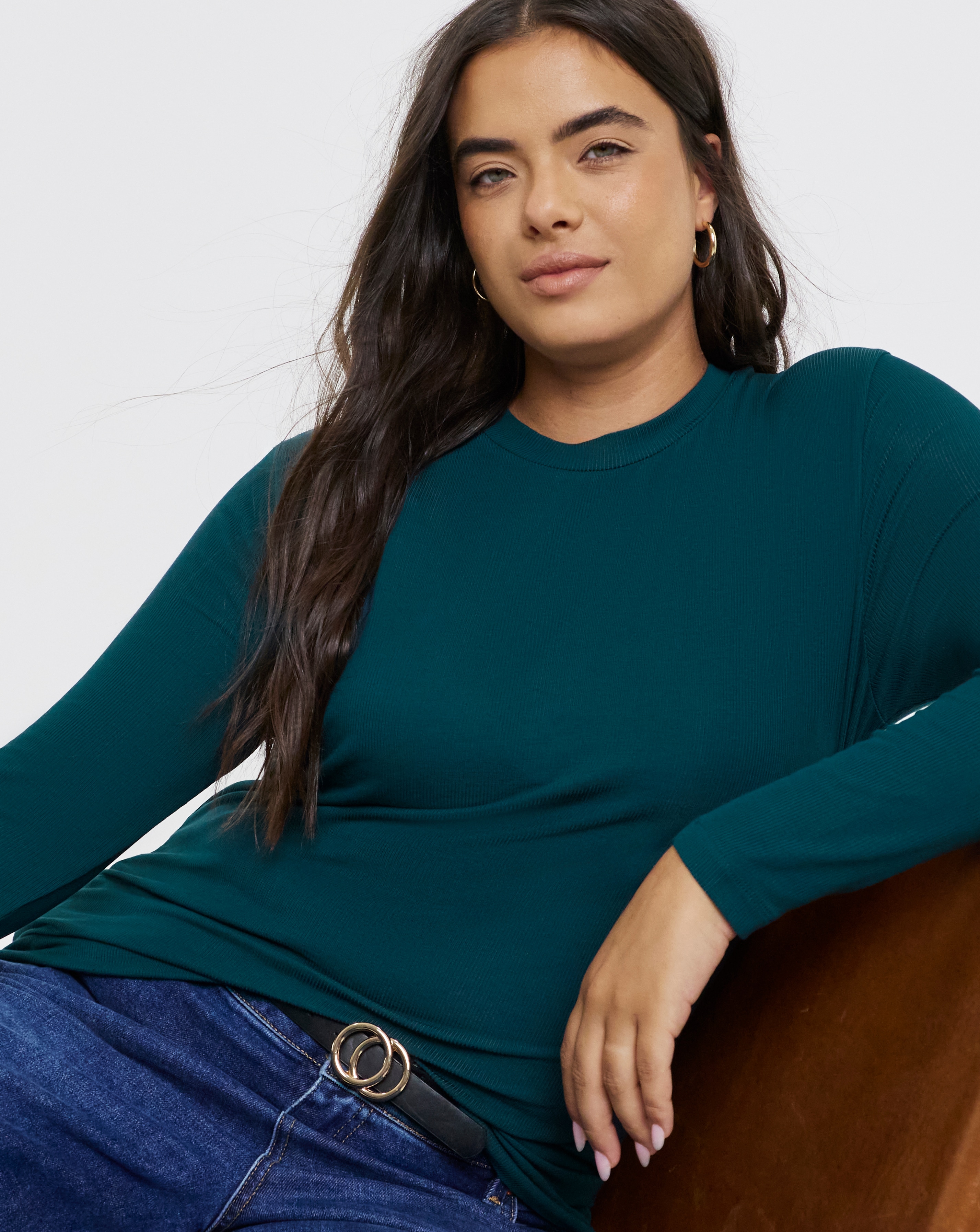 New In - Long Sleeve Rib Top