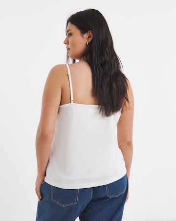 Black, White & Grey 3 Pack Square Neck Camis