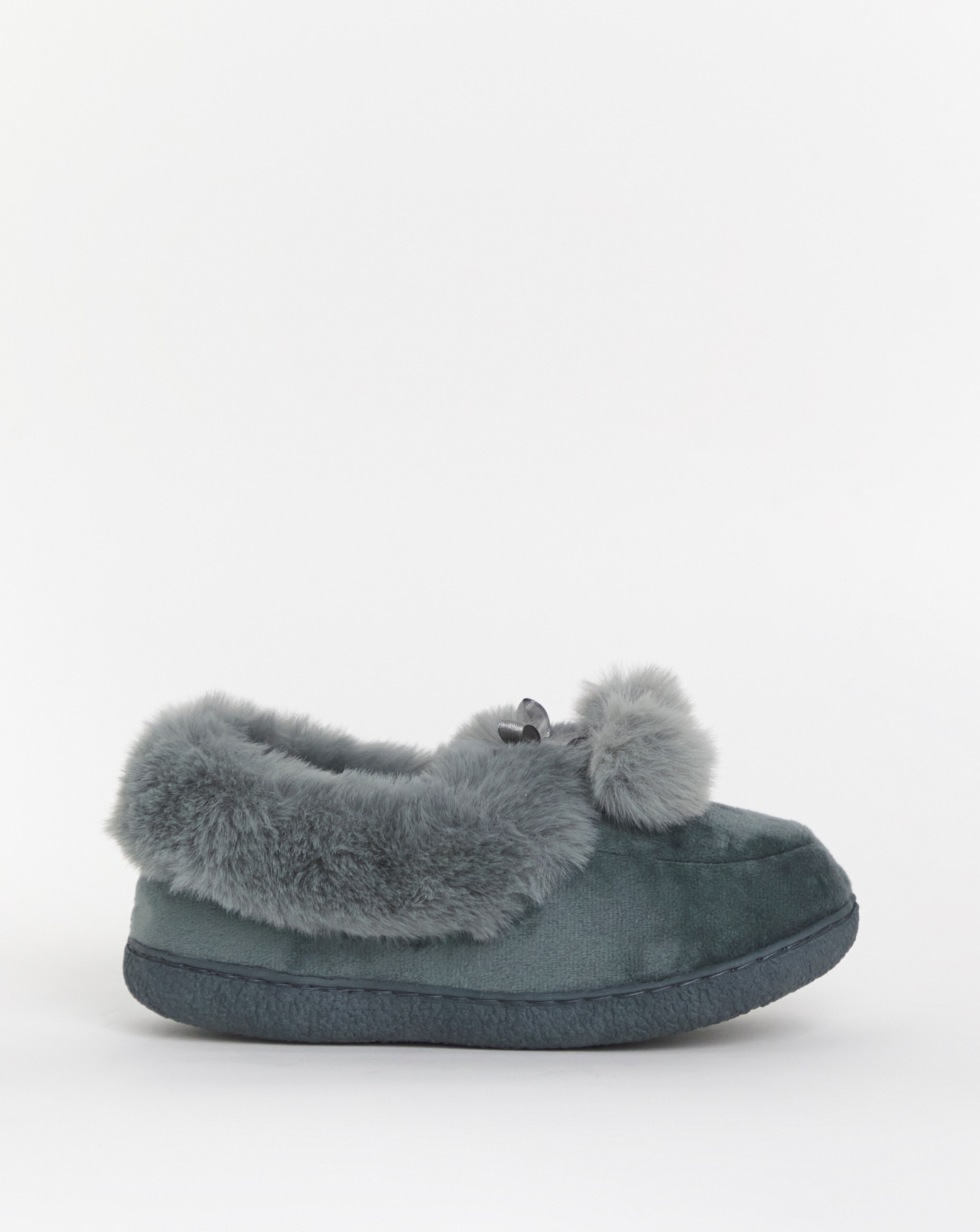 Cushion Walk Faux Fur Slippers E Fit