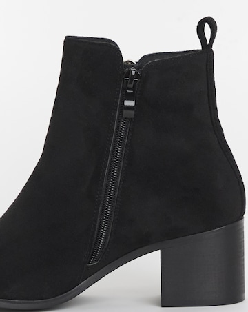 Cushion Walk Block Heel Boot EEE Fit