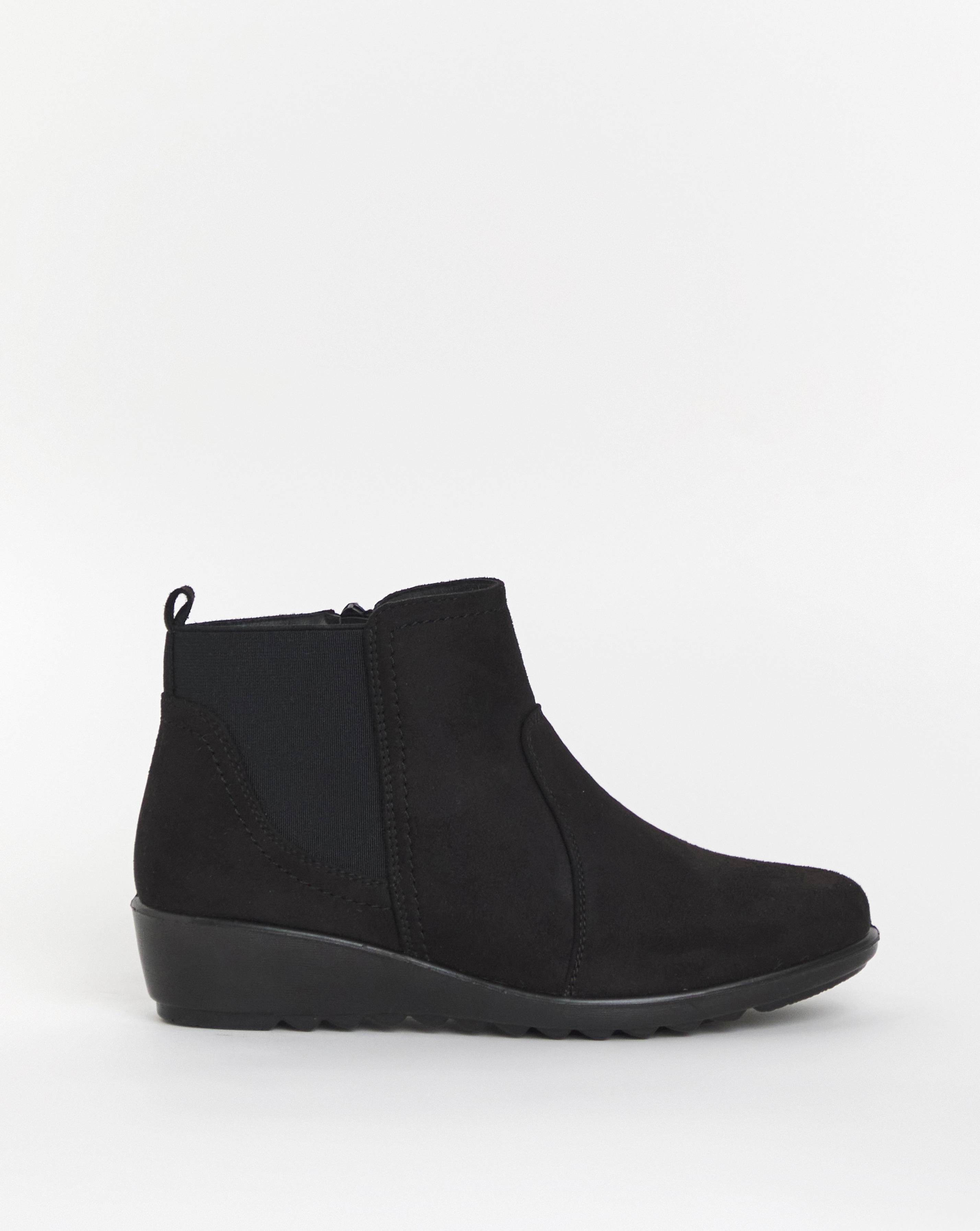 New In - Cushion Walk Elastic Ankle Boot E Fit