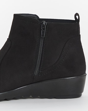 Cushion Walk Elastic Ankle Boot EEE Fit