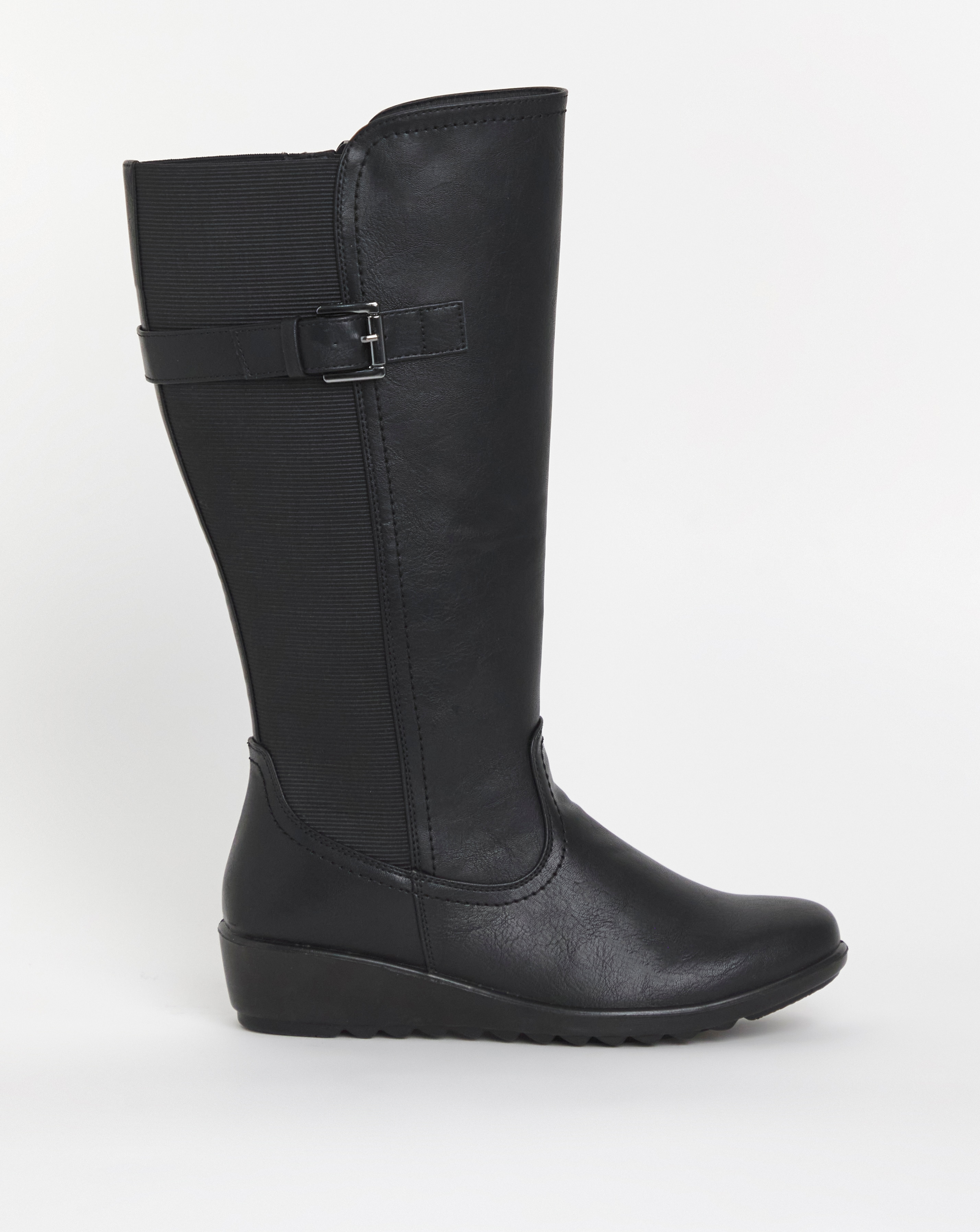 New In - Cushion Walk Stretch High Leg Boot E Fit