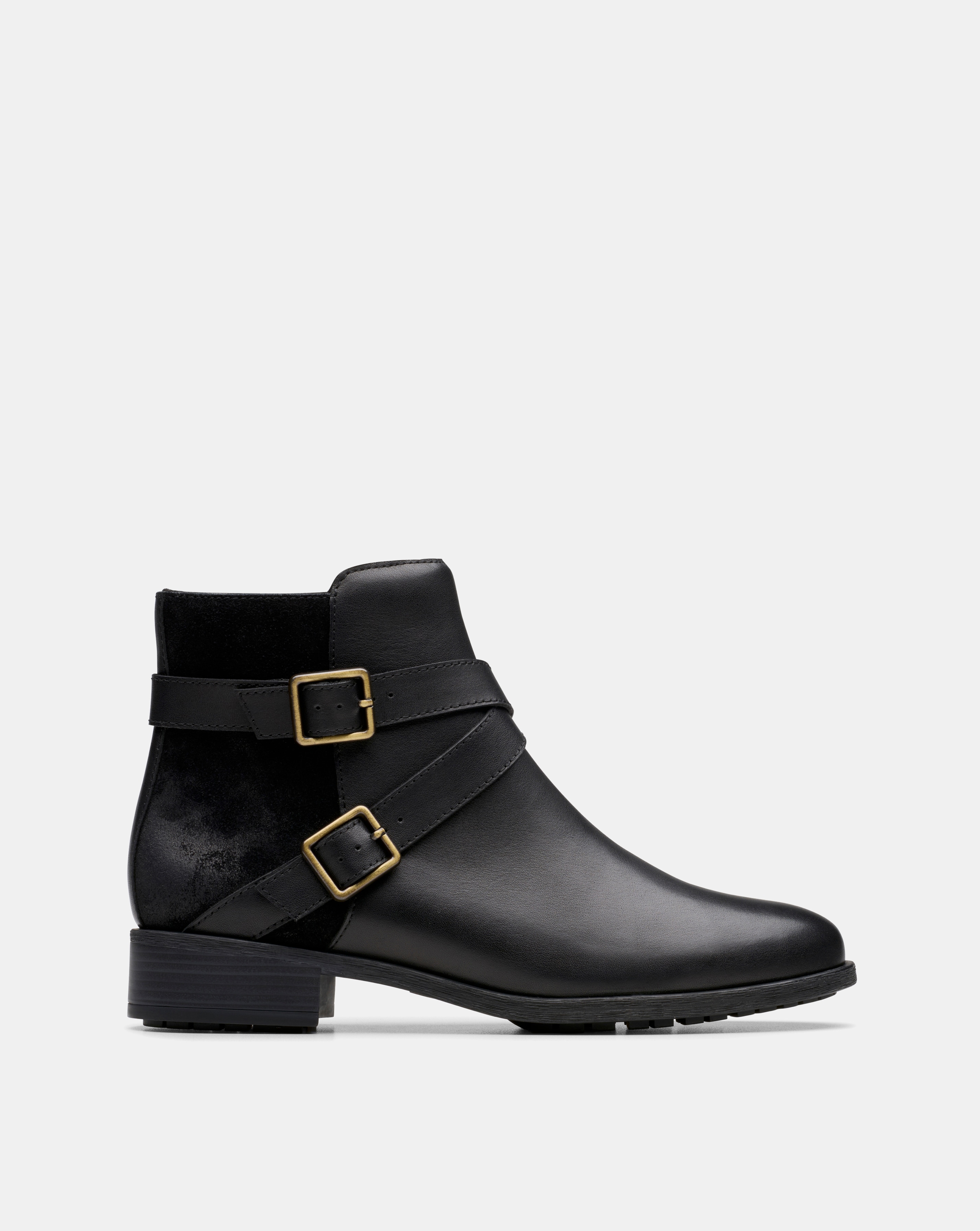 Clarks Havisham Bay Leath Boot D Fit