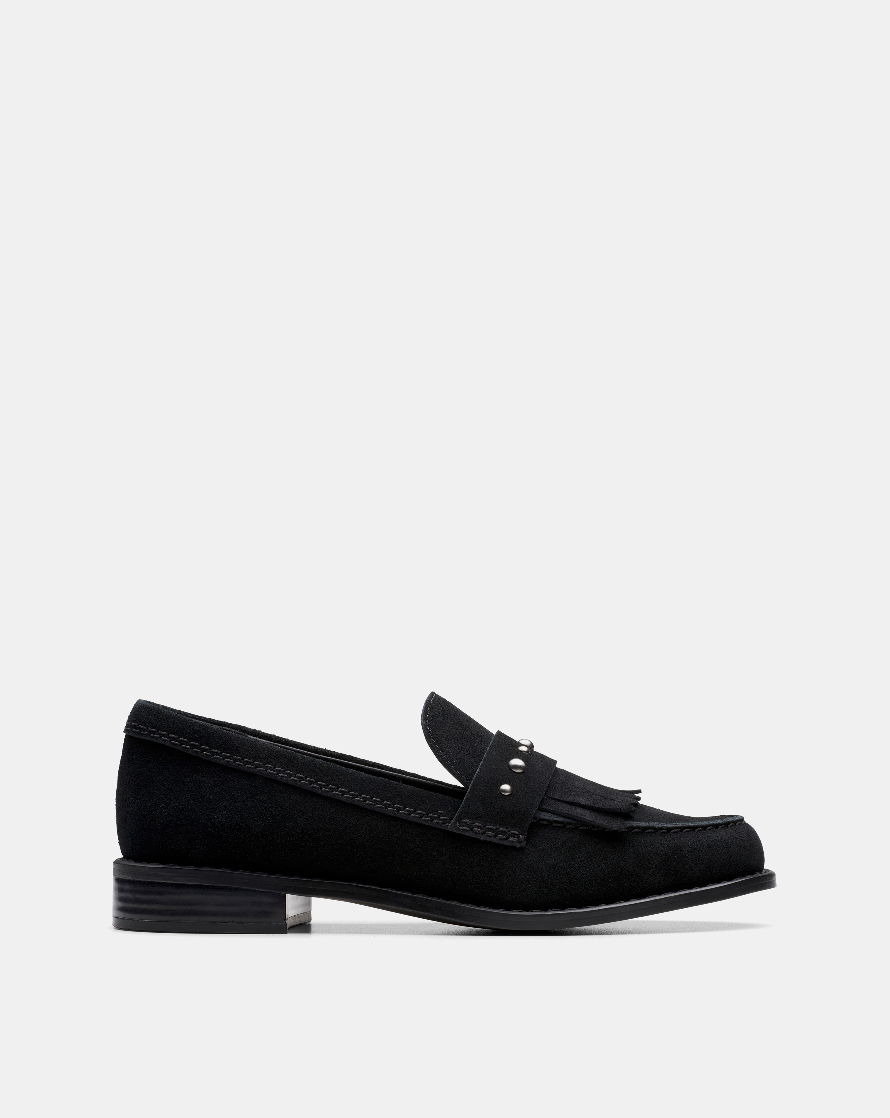 Clarks Hana Suede Loafer D Fit