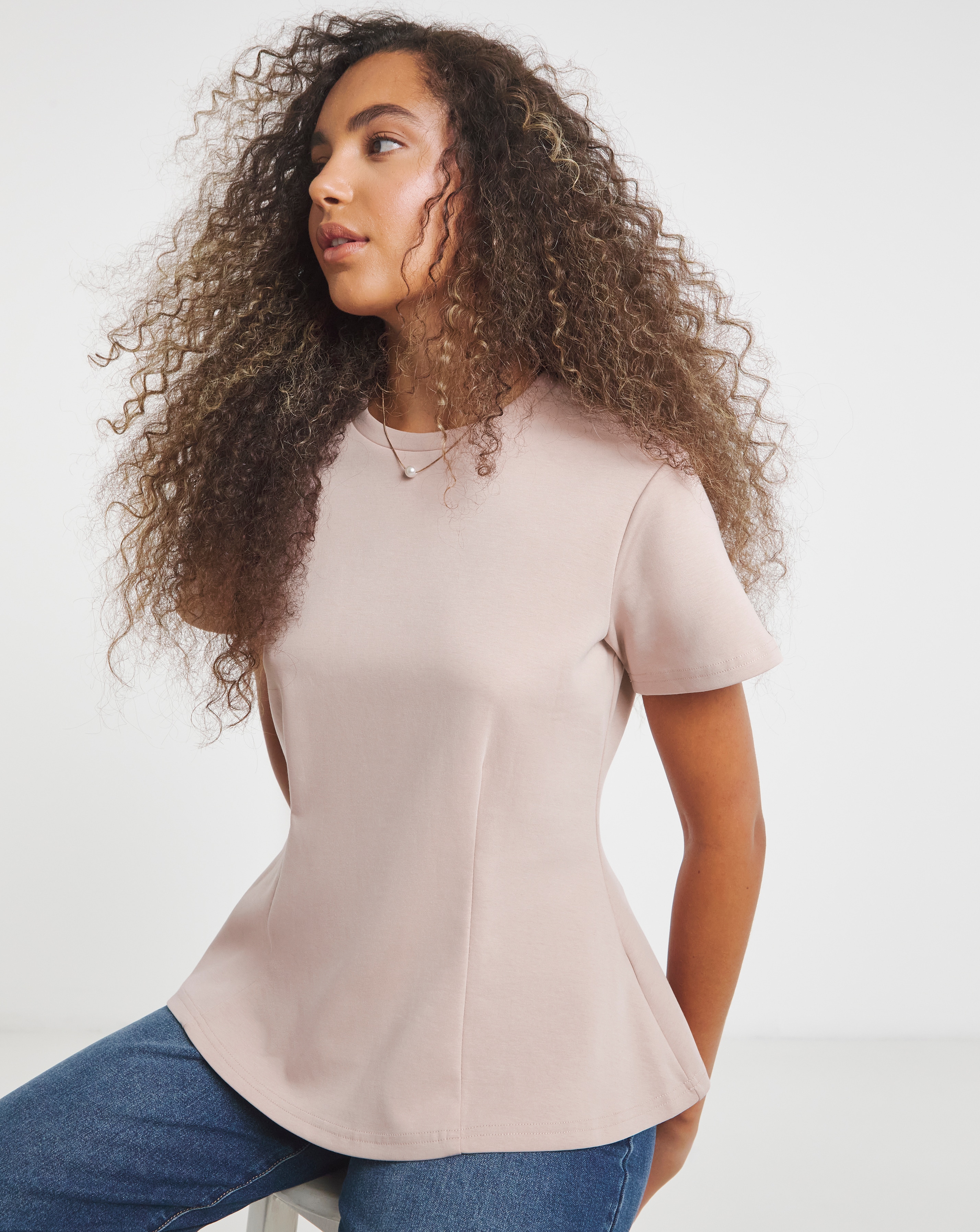 New In - Cinched In Waist Top