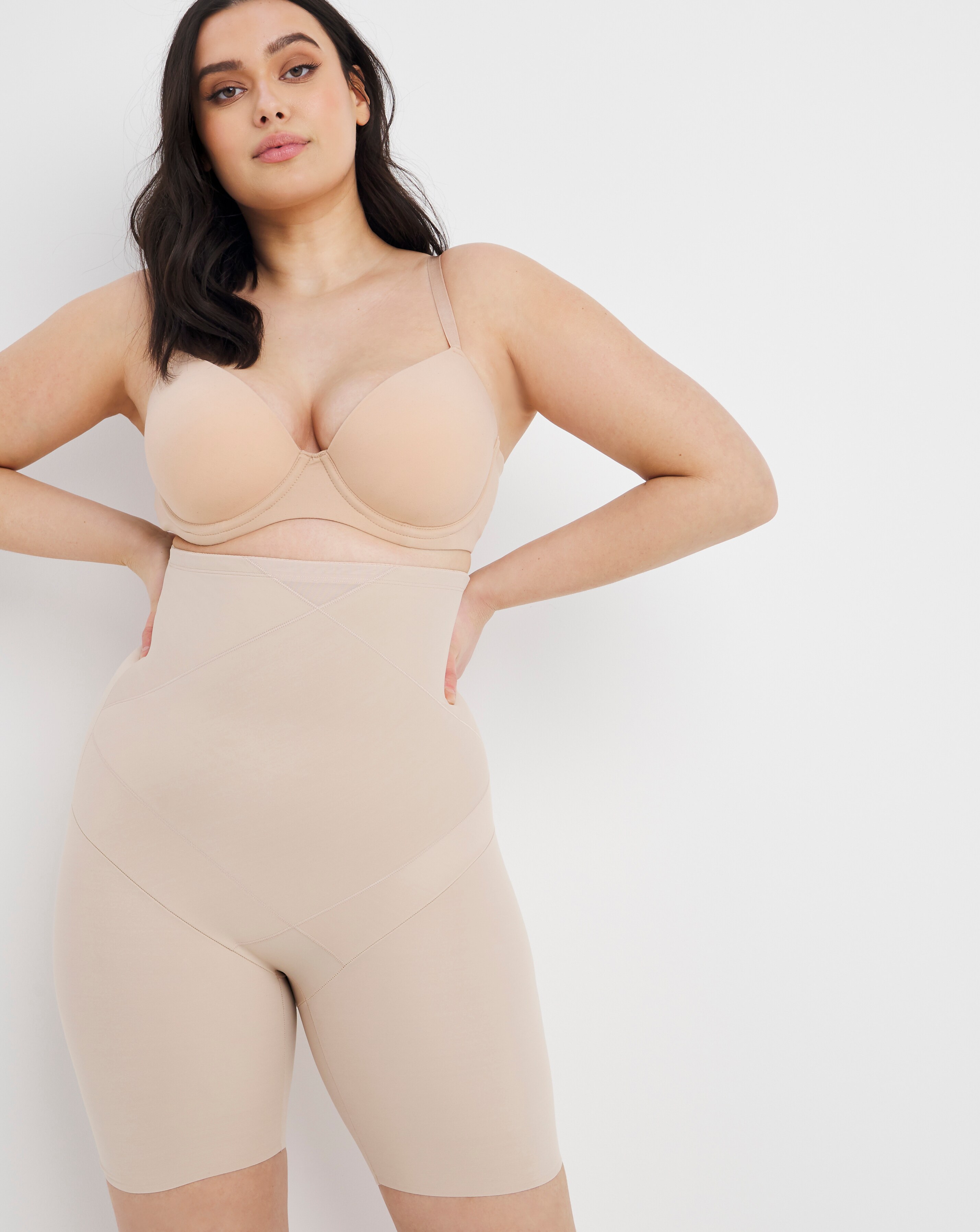 Miraclesuit Instant Tummy Tuck Firm Control Hi Waist Thigh Slimmer | Simply  Be