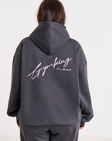 Gym King Script Mindset Hoodie