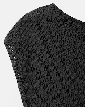Mango Short-Sleeved Knitted Top