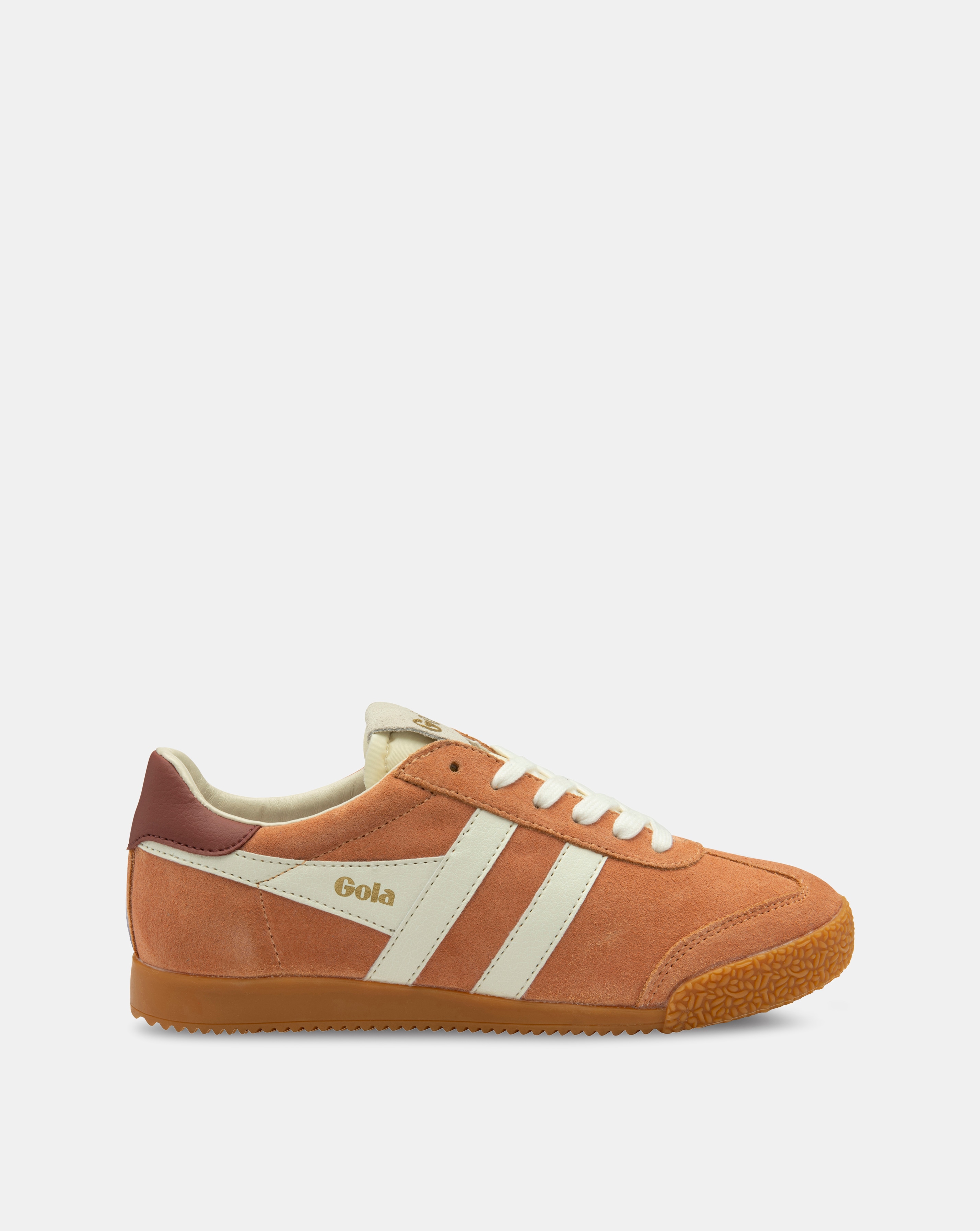 Gola Elan Trainers - Terracotta/ White