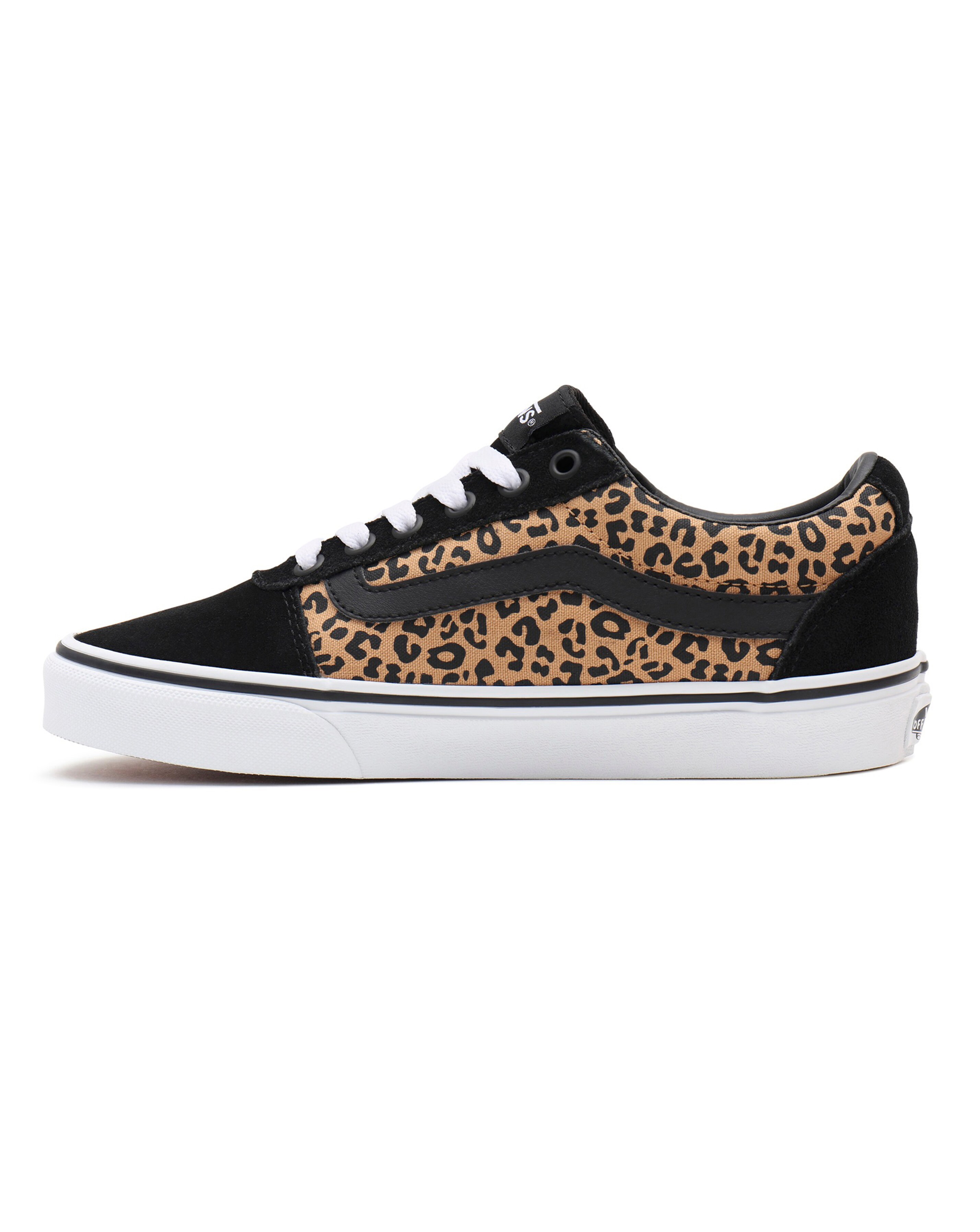 vans ward dx women's skate shoes leopard