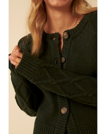 Nobody's Child Cable Detail Cardigan