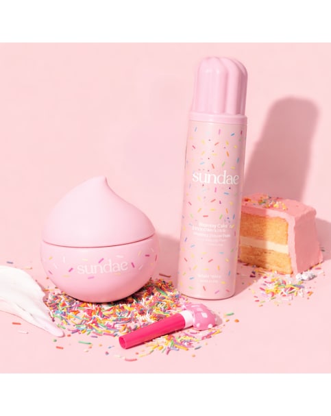 Sundae Birthday Cake Moisturiser & Shower Foam Duo
